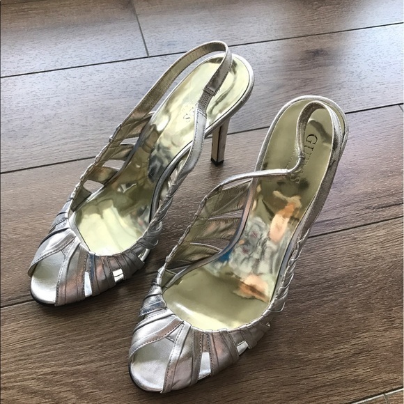 5/$15 Guess by Marciano Gwpython Sandals‎ 4” Heels - Picture 1 of 4